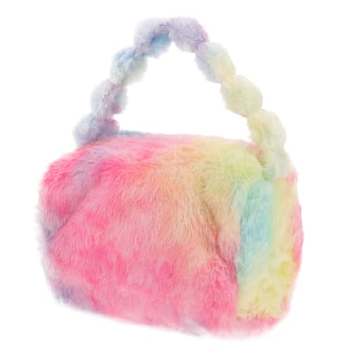 DECOMELODY Plüsch Kosmetiktasche Bunt Weich Reise Make Up Organizer Leicht Tragbar Toilettenartikel Aufbewahrungstasche für Damen und Herren DECOMELODY Plüsch Kosmetiktasche Bunt Weich Reise Make Up Organizer Leicht Tragbar Toilettenartikel Aufbewahrungstasche für Damen und Herren von DECOMELODY