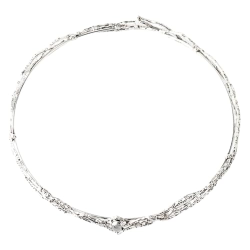 DECOMELODY Prinzessin Tiara für Frauen Leichte Goldene Krone als Haarschmuck für Hochzeit Party und Festliche Anlässe Königliches Design Bequemes Stirnband für Damen und Mädchen von DECOMELODY