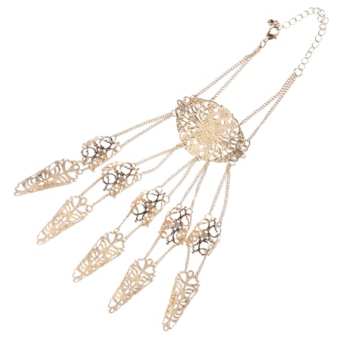 DECOMELODY Punk-fingernagel-krallenarmband Für Frauen Aus Metall Leicht Und Angenehm Zu Tragen Vielseitig Einsetzbar Als Handschmuck Für Bühnenauftritte Und Alltag von DECOMELODY