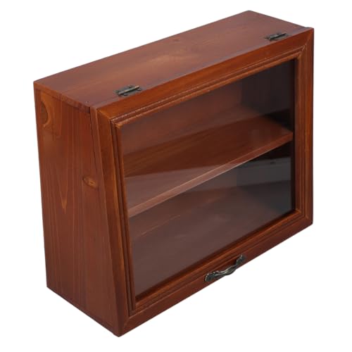 DECOMELODY Retro Aufbewahrungsbox für Make up und Tassen Multifunktionaler Organizer aus Langlebigem Material Praktischer Kosmetik Teebecherhalter für Schreibtisch und Zuhause von DECOMELODY