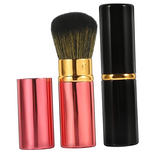 DECOMELODY 2stücke Blush Pinsel Für Frauen Verstellbare Make-up Pinsel Für Puder Und Highlighter Tragbare Kosmetikwerkzeuge Für Make-up-liebhaber von DECOMELODY