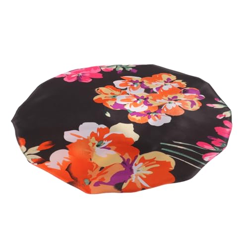 DECOMELODY Seiden Schlafhaube Damen Elastisch Haarhaube Zum Schlafen Für Verschiedene Frisuren Gesichtsreinigung Zuhause Bad von DECOMELODY