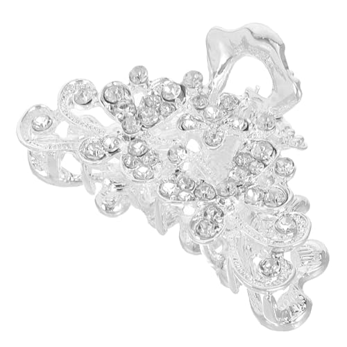 DECOMELODY Silberner Mini Haarklammer mit Strasssteinen Eleganter Metallischer Haarclip Funkelnde Braut Haarschmuck für Hochzeit und Festliche Anlässe Langlebig und Sicher für Damen DECOMELODY Silberner Mini Haarklammer mit Strasssteinen Eleganter Metallischer Haarclip Funkelnde Braut Haarschmuck für Hochzeit und Festliche Anlässe Langlebig und Sicher für Damen von DECOMELODY