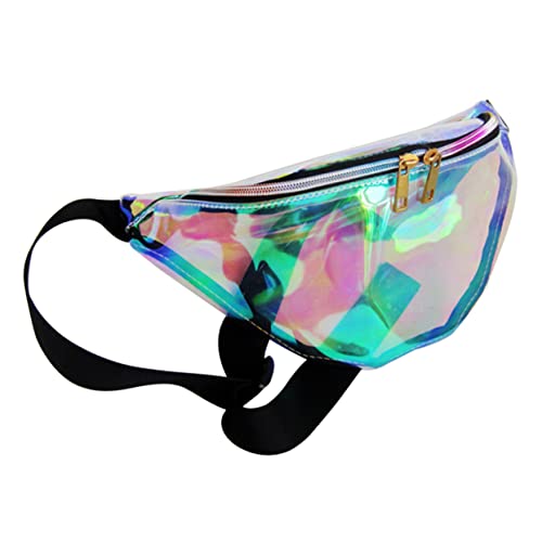 DECOMELODY Transparente Damen-hüfttasche Sporttasche Für Laufen Strandtasche Mit Reißverschluss Verstellbarer Gürtel Für Handy Schlüssel Kleingeld DECOMELODY Transparente Damen-hüfttasche Sporttasche Für Laufen Strandtasche Mit Reißverschluss Verstellbarer Gürtel Für Handy Schlüssel Kleingeld von DECOMELODY