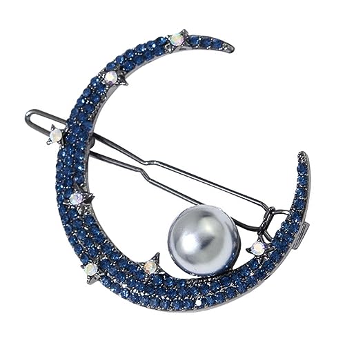 DECOMELODY Stilvolle Haarspange für Damen Eleganter Haarschmuck mit Perlen und Strass Glatte Oberfläche Schonend für Haare Vielseitig für Alltag Hochzeit Party und Schule Geeignet von DECOMELODY