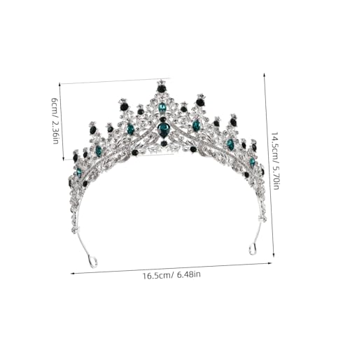 DECOMELODY Strass Hochzeit Krone Damen Tiara mit Funkelnden Kristallen Bequeme für Geburtstagsfeiern Brautpartys und Festliche Anlässe Modisches Haarschmuck Accessoire DECOMELODY Strass Hochzeit Krone Damen Tiara mit Funkelnden Kristallen Bequeme für Geburtstagsfeiern Brautpartys und Festliche Anlässe Modisches Haarschmuck Accessoire von DECOMELODY