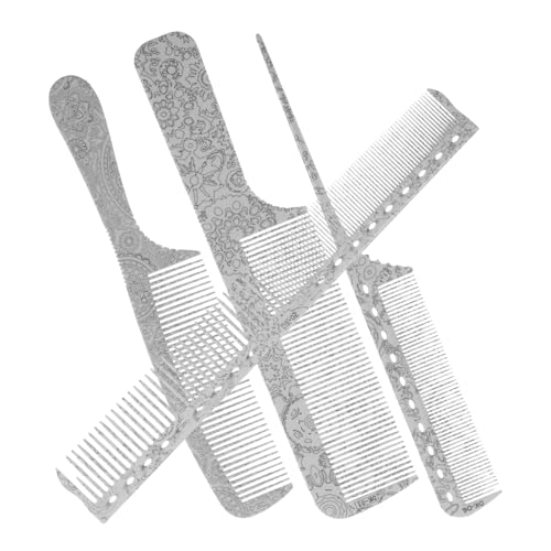 DECOMELODY Tragbare Breite Kämme Für Frauen 4-teiliges Haarschneidekamm-set Für Salon-haarstyling-werkzeug von DECOMELODY