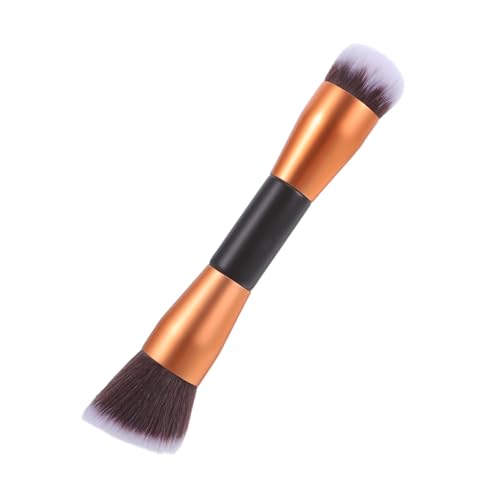 DECOMELODY Multifunktions Make up Pinsel Für Frauen Rouge Puderpinsel in Rose Gold Stabiler Griff Für Lose Puder Kosmetikpinsel Für Den Täglichen Gebrauch von DECOMELODY