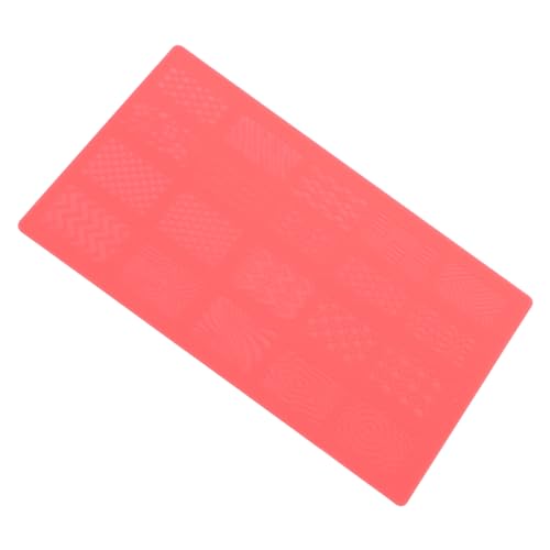 DECOMELODY Tragen Nagel Nail Art Kreative Maniküre Stempel Platte Geprägte Muster Einfach Zu Bedienen Für von DECOMELODY