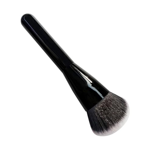 DECOMELODY Ultra Dünner Foundation Brush für Flüssiges und Puder Make Up Weiche Dichte Borsten Präzise Anwendung mit Kurzem Griff Nahtloses Verblenden für Makelloses Finish bei Damen von DECOMELODY