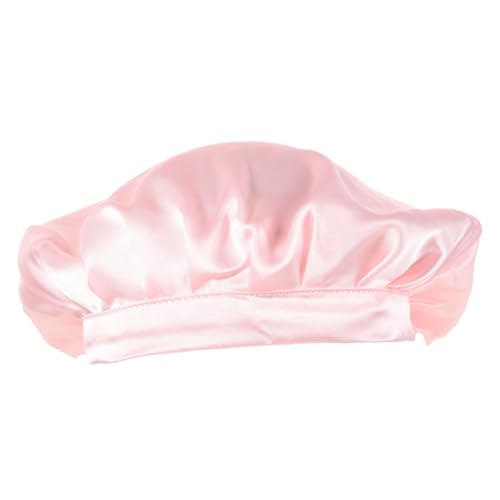 DECOMELODY Verstellbare Seiden schlafhaube für Damen Atmungsaktive Haarhaube zum Schutz Langer Haare Feuchtigkeitsspendend Angenehm Weich Geeignet für Zuhause und Kalte Tage von DECOMELODY