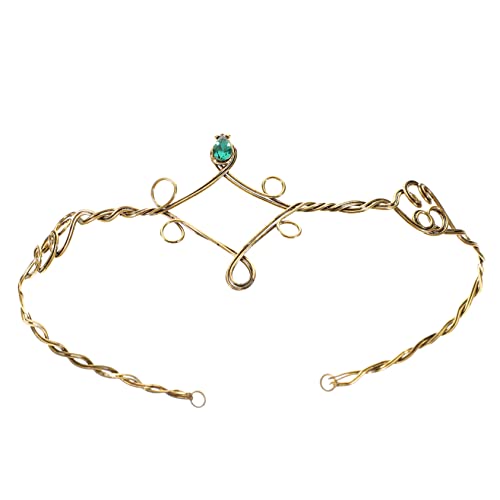 DECOMELODY Vintage Damen Haarreif aus Metall mit Grünen Kristallen Leichter Brautschmuck Stirnband für Hochzeit Geburtstag und Festliche Anlässe Haarschmuck Accessoire DECOMELODY Vintage Damen Haarreif aus Metall mit Grünen Kristallen Leichter Brautschmuck Stirnband für Hochzeit Geburtstag und Festliche Anlässe Haarschmuck Accessoire von DECOMELODY