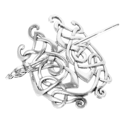 DECOMELODY Vintage Haarklammer Damen Retro Haarnadel aus Korrosionsbeständigem Zinklegierung Metall Dekorativer Haarschmuck für Dutt und Flechtfrisuren Leichter und Langlebiger von DECOMELODY