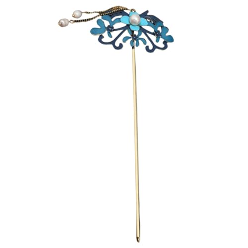 DECOMELODY Vintage Haarnadel Haarstab mit Quaste Chinesischer Stil Handgefertigtes Haarstäbchen für Dutt Pferdeschwanz Geeignet für Hochzeiten Partys und Traditionelle Outfits Damen von DECOMELODY