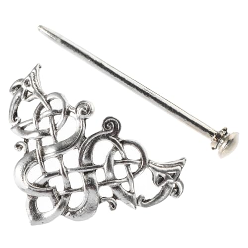 DECOMELODY Vintage Haarschmuck Ethnischer Haarclip Damen Haarschmuck Retro Haarstab Styling Hochzeit Party Accessoire von DECOMELODY