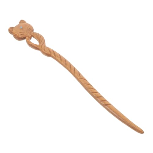 DECOMELODY Vintage Haarstab aus Grünem Sandelholz mit Handgeschnitztem Fengjiu Motiv Chinesischer Haarschmuck für Frauen Traditioneller Hanfu Hair Stick Leichter Dutt Halter für Stilvolle DECOMELODY Vintage Haarstab aus Grünem Sandelholz mit Handgeschnitztem Fengjiu Motiv Chinesischer Haarschmuck für Frauen Traditioneller Hanfu Hair Stick Leichter Dutt Halter für Stilvolle von DECOMELODY