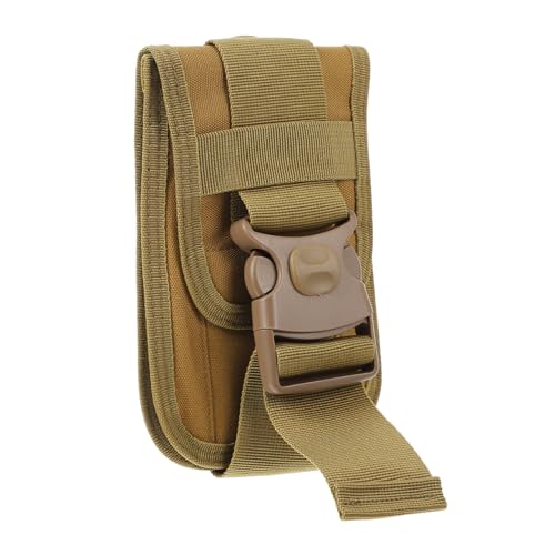 DECOMELODY Vintage Taktische Handytasche Hüfttasche Multifunktional Robust Leicht für Outdoor Sport Wandern Reise Handy Aufbewahrungsetui für Herren von DECOMELODY