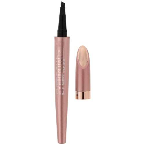 DECOMELODY Wasserfester Microblading Augenbrauenstift mit Vier zinken spitze Präziser Flüssig augenbrauenstift in Roségold für Natürlich Definierte Langanhaltende Brauen bei Damen DECOMELODY Wasserfester Microblading Augenbrauenstift mit Vier zinken spitze Präziser Flüssig augenbrauenstift in Roségold für Natürlich Definierte Langanhaltende Brauen bei Damen von DECOMELODY