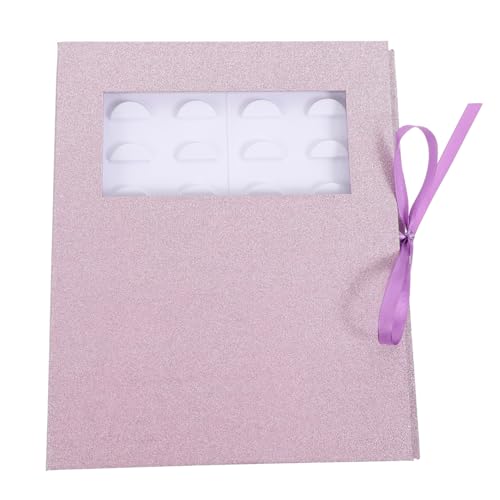 DECOMELODY Wimpern Box Für Falsche Wimpern Künstliche Aufbewahrungsbox Aus Papier Für Lagerung Und Schutz von DECOMELODY