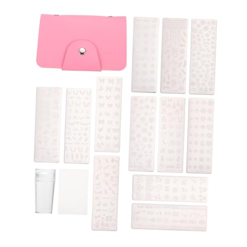 DECORNIJIA Stempel Nägel Set Mit Nagelstempel-schablonen Einzigartigen Nagelstempel-vorlagen Und Nailart-metallplatten Für Einfaches Und Perfektes Nageldesign Zu Hause von DECORNIJIA
