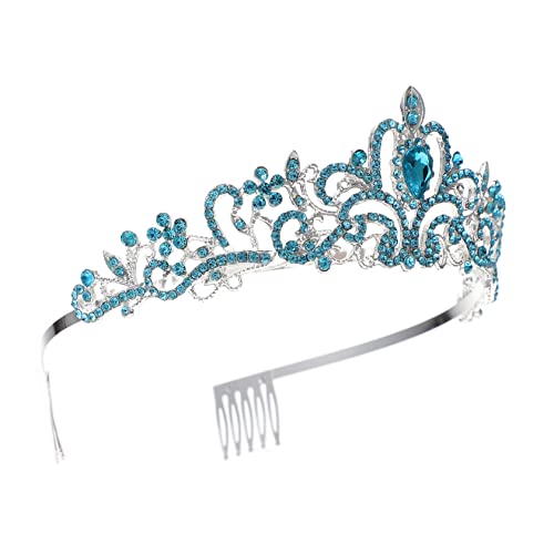 DECORNIJIA Hochwertige Strass Tiara Für Frauen Elegante Hochzeitskrone Brautschmuck Und Festtagsdekor Für Mädchen Und Damen Hochzeit Party Und Fotografie von DECORNIJIA