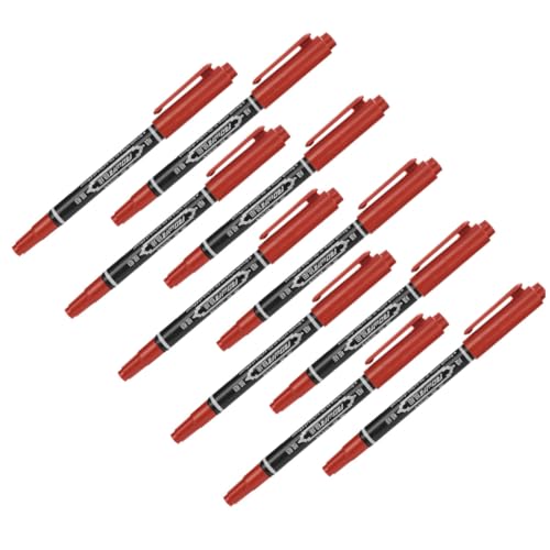 DECORNIJIA 10 Stück Augenbrauenstift Positionsmarkierung Für Tätowierungen Einfacher Ölstift Textmarker Multifunktionaler Tattoo-stift Operationsmarker Salon-mapping-stift Rot Plastik DECORNIJIA 10 Stück Augenbrauenstift Positionsmarkierung Für Tätowierungen Einfacher Ölstift Textmarker Multifunktionaler Tattoo-stift Operationsmarker Salon-mapping-stift Rot Plastik von DECORNIJIA