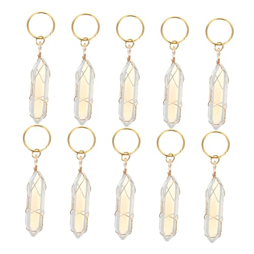 DECORNIJIA 10stücke Haaranhänger Haarschmuck Zum Flechten Für Zöpfe Afrikanische Haarspangenanhänger Für Frauen Und Mädchen Diy Flechtzubehör Für Dreadlocks von DECORNIJIA