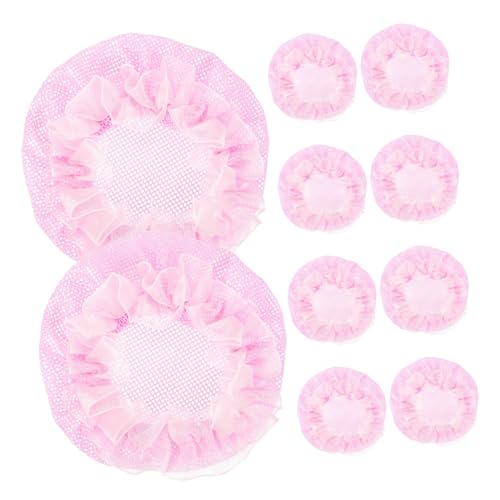 DECORNIJIA 10 Stück Teiliges Haarnetz für Damen Elastisch Installieren Strapazierfähig und Haarschonend für Ballett dutt und Hochsteckfrisuren Unsichtbares Haarband Zubehör von DECORNIJIA