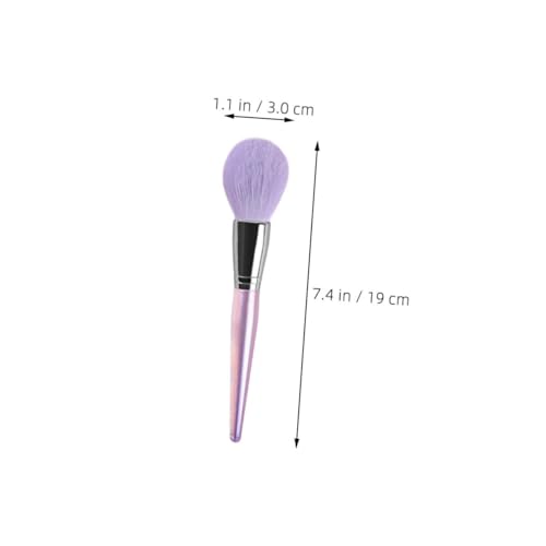 DECORNIJIA 10 Stück Teiliges Make Up Pinselset mit Weichen Violetten Borsten aus Synthetischem Material Vielseitig für Lidschatten Foundation und Puder Langlebig und Einfach zu Reinigen für von DECORNIJIA