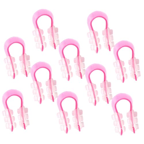 DECORNIJIA 10stücke Nasenformer Nasenaufrichter Nasenklammern Wiederverwendbar Nasenformungswerkzeug Nasenclip Für Nasenbehandlung Nasenpflege-tools Tragbar Praktisch Für Frauen Männer von DECORNIJIA