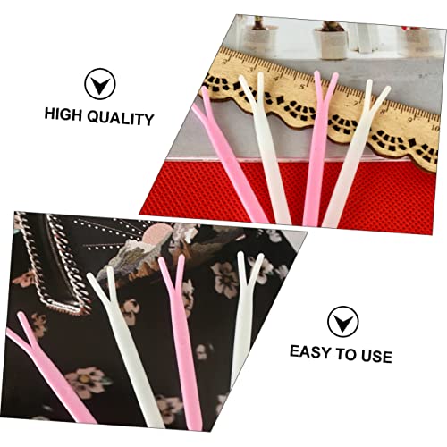 DECORNIJIA 100stücke Make-up y Gabel Für Augenlidaufkleber Make-up Zubehör Kosmetische Gabeln Doppel Augenlid Applikator Hochwertiges Material Tragbar Und Langlebig von DECORNIJIA