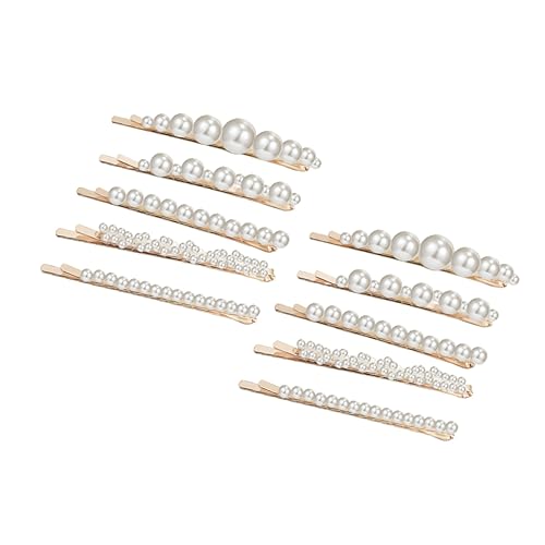 DECORNIJIA 10stücke Haarspange Mit Perlen Perlen-haarnadeln Haarnadel Set Für Party Elegant Haarschmuck Für Mädchen Und Frauen von DECORNIJIA