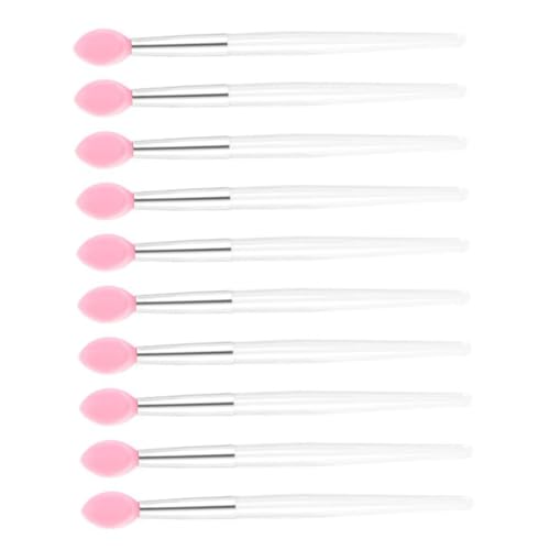 DECORNIJIA 10stücke Silikon-lippenstiftpinsel Tragbarer Lippenpinsel-stab Lippenstift-applikator Für Frauen Make-up-tool Für Den Persönlichen Und Salongebrauch von DECORNIJIA