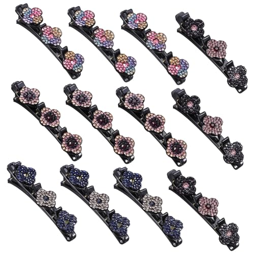 DECORNIJIA 12 Stück Haarnadel aus Kristallstein Haarspangen für Mädchen funkteln de Haarspangen modische Mädchen Haarzubehör Haare Juwelen Strasssteine DECORNIJIA 12 Stück Haarnadel aus Kristallstein Haarspangen für Mädchen funkteln de Haarspangen modische Mädchen Haarzubehör Haare Juwelen Strasssteine von DECORNIJIA