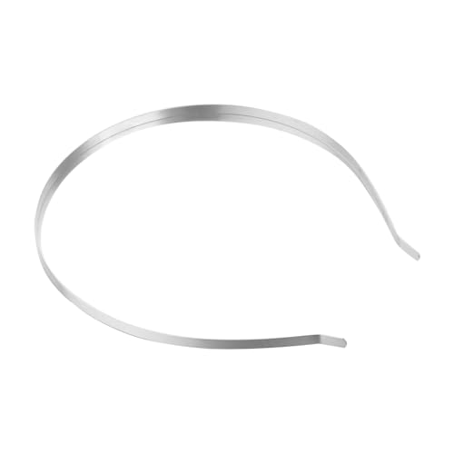 DECORNIJIA 12 Stück Teiliges Edelstahl Haarreifen für Damen und Mädchen Silbernes Langlebiges Haarband Vielseitig für DIY Haarschmuck Sport Party und Festliche Anlässe Geeignet von DECORNIJIA