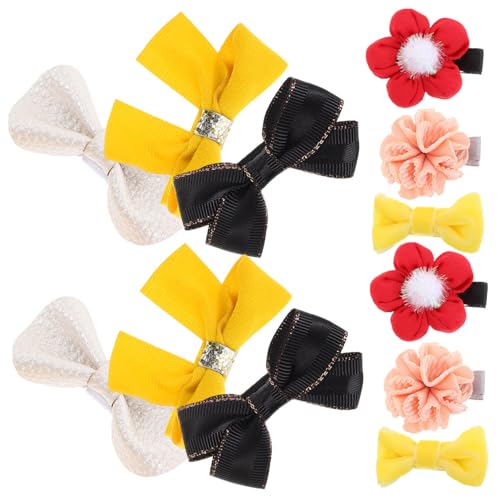 DECORNIJIA 12 Stück Teiliges Mädchen Haarklammer Bunte Schmetterling Haarspangen Süße Blumen Haarnadeln für Vielseitige Langlebige Haarschmuck Accessoires von DECORNIJIA