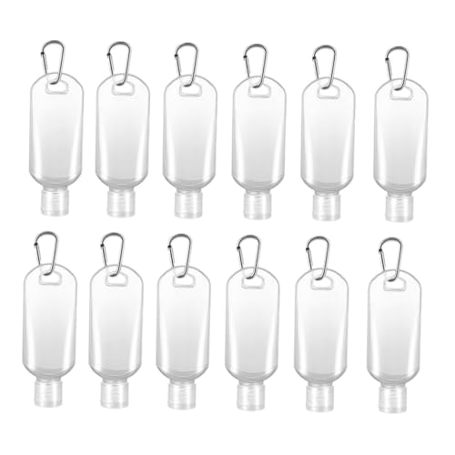 DECORNIJIA 12stücke Leere Make-up-flaschen Nachfüllbare Kunststoffbehälter Mit Haken Für Reisen Und Aufbewahrung Zum Befüllen Von Handcreme Toner Und Lotion von DECORNIJIA