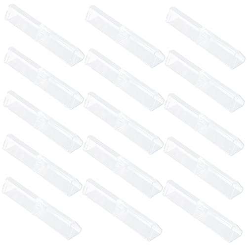 DECORNIJIA 15 Stück Mäppchen Halter Anzeige Fall Lagerung Stifteboxen Für Studenten Stift-Display-aufbewahrungsbox Kugelschreiber Etui Bleistift-aufbewahrungsboxen Kugelschreiberboxen Plastik von DECORNIJIA