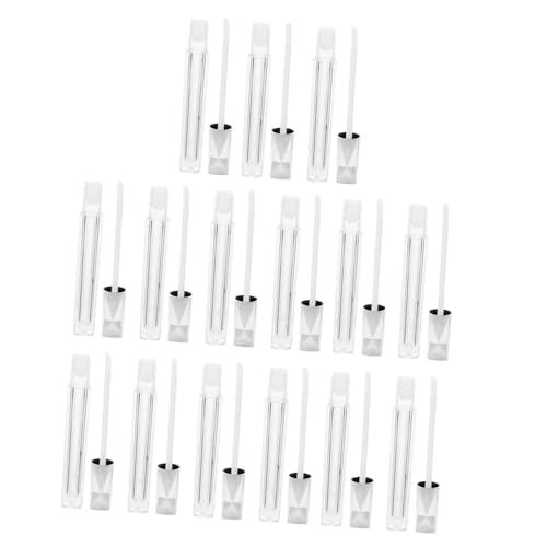DECORNIJIA 15 Stück Teiliges Leerer Lip Gloss Tubes aus Hochwertigem Nachfüllbar Bruchfest und Leicht für DIY Lipgloss und Lippenbalsam Transparent mit Silberner Dreieckskappe Langlebig und DECORNIJIA 15 Stück Teiliges Leerer Lip Gloss Tubes aus Hochwertigem Nachfüllbar Bruchfest und Leicht für DIY Lipgloss und Lippenbalsam Transparent mit Silberner Dreieckskappe Langlebig und von DECORNIJIA