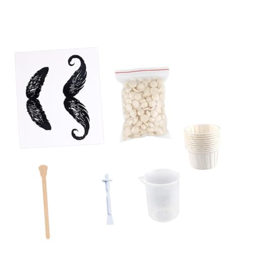 DECORNIJIA Nasenhaar Wachs Satz Nasenwachsentfernungsstifte Einweg Nasenhaarentferner für Männer und Leichtes Haarentfernungswerkzeug für Reisen Wachsbohnen für Sanfte Nasenhaare von DECORNIJIA