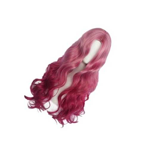 DECORNIJIA 1stück Damen Perücke Lange Lockige High-temperature-faser Perücke Für Alltag Partys Cosplay Und Besondere Anlässe Natürlich Aussehende Haarpracht Atmungsaktiv Und Angenehm Zu von DECORNIJIA