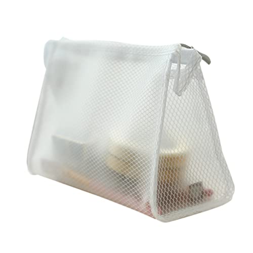 DECORNIJIA 1stück Eva Kosmetikbeutel Wasserdichter Mesh Make-up Organizer Tragbare Reißverschlusstasche Für Reisen Multifunktionale Kosmetiktasche Für Make-up Und Bürobedarf Dreieck von DECORNIJIA