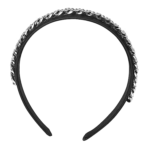 DECORNIJIA 1stück Frauen Haarschmuck Mit Glitzersteinen Elegantes Haarband Für Hochzeiten Partys Und Alltag Schlichtes Modisches Design von DECORNIJIA