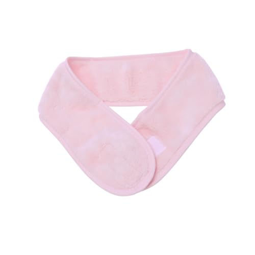 DECORNIJIA Spa Gesichtsstirnband Rosa Make-up Wrap Kopftuch Mit Klebeband Für Sport Yoga Gesichtsreinigung Stretch Handtuch von DECORNIJIA