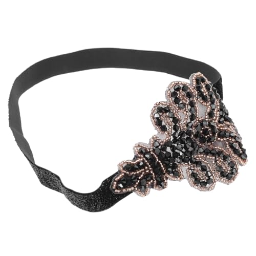 DECORNIJIA 1stück Flapper Haarband Mit Strass Vintage Kopfschmuck Für Partys Und Kostüme Retro Haarschmuck Für Damen Für Festivale Und Hochzeiten von DECORNIJIA
