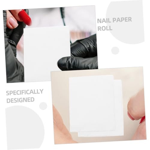 DECORNIJIA 2 Rollen Nagelpflege Maniküre Papier Hochsaugfähige Nagellackentferner Tücher Tragbar Für Reisen Outdoor Gebrauch von DECORNIJIA