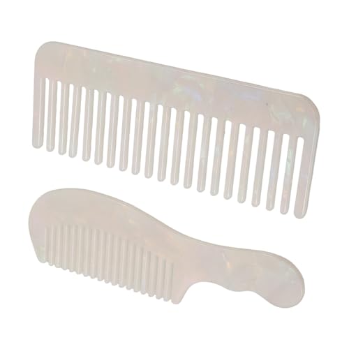 DECORNIJIA 2 Stück Acetat Kamm für Frauen Kompakt Leicht Haarkamm mit Kurzgriff Ergonomisch für Dickes Lockiges Welliges Haar Nass Trocken Styling Reise Pflege DECORNIJIA 2 Stück Acetat Kamm für Frauen Kompakt Leicht Haarkamm mit Kurzgriff Ergonomisch für Dickes Lockiges Welliges Haar Nass Trocken Styling Reise Pflege von DECORNIJIA
