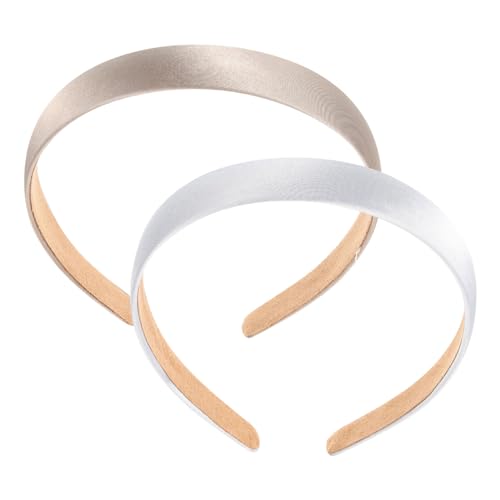 DECORNIJIA 2 Stück Breites Stoff Haarband Damen Haaraccessoire Modisch Robust Vielseitig für Hochzeiten Partys Alltag Geeignet Fixiert Frisuren Wie Dutt Zöpfe Pferdeschwanz Dekorativ und von DECORNIJIA
