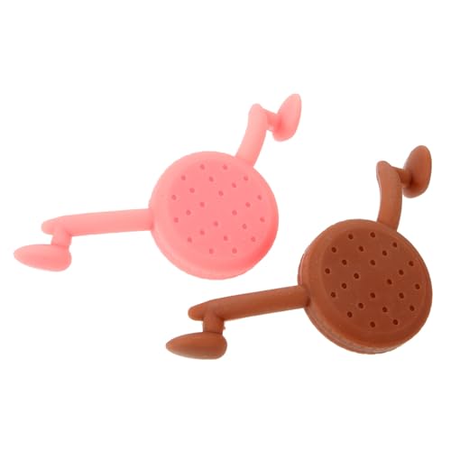 DECORNIJIA 2 Stück Gesichtslippen Trainingsgerät aus Silikon Teiliges Natürlicher Lächeltrainer zur Stärkung der Mundmuskulatur Tragbares Smile Exerciser Tool für Frauen und Mädchen Einfach von DECORNIJIA