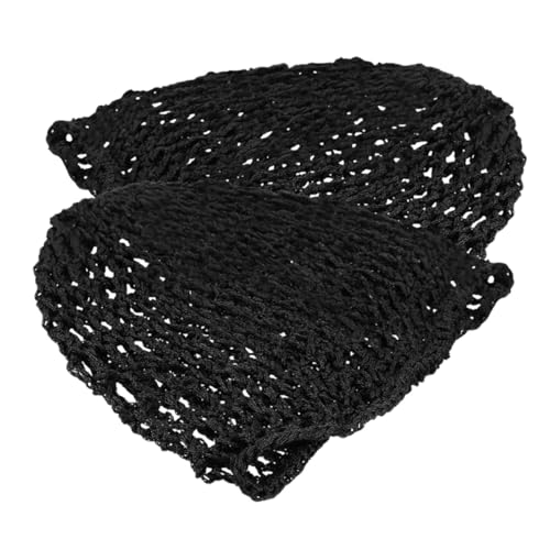 DECORNIJIA 2 Stück Handgefertigtes Damen Haarnetz aus Weichem Atmungsaktivem Netzgewebe Handgehäkelter Komfortabler Haarschutz zum Schlafen und Alltag Luftdurchlässig und Vielseitig von DECORNIJIA